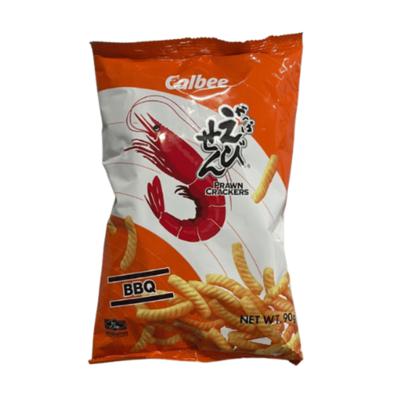 [Halal] Calbee Prawn Cracker BBQ 90g