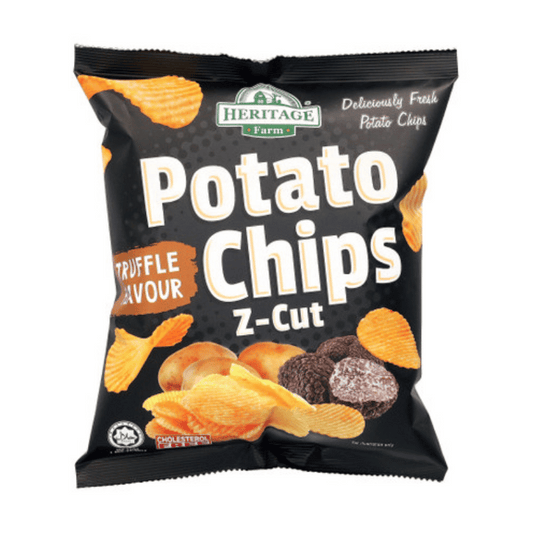 [Halal] Heritage Farm Potato Chips Z-Cut Truffle Flavour 60g