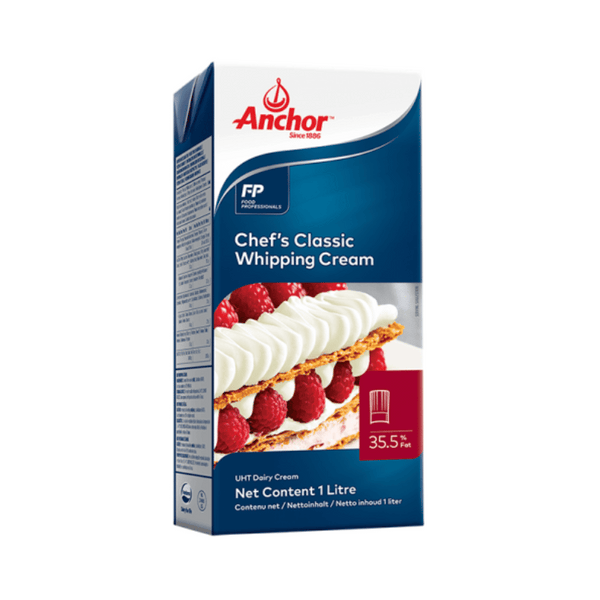 [Halal] Anchor Chefs Classic Whipping Cream 1L Daily Cart