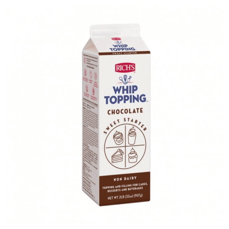 [Halal] Rich's Whip Topping Non-Dairy Cream Chocolate 907g