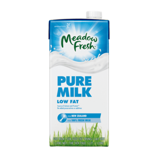 [Halal] Meadow Fresh UHT Low Fat Milk 1L