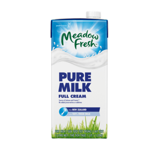 [Halal] Meadow Fresh UHT Full Cream Milk 1L