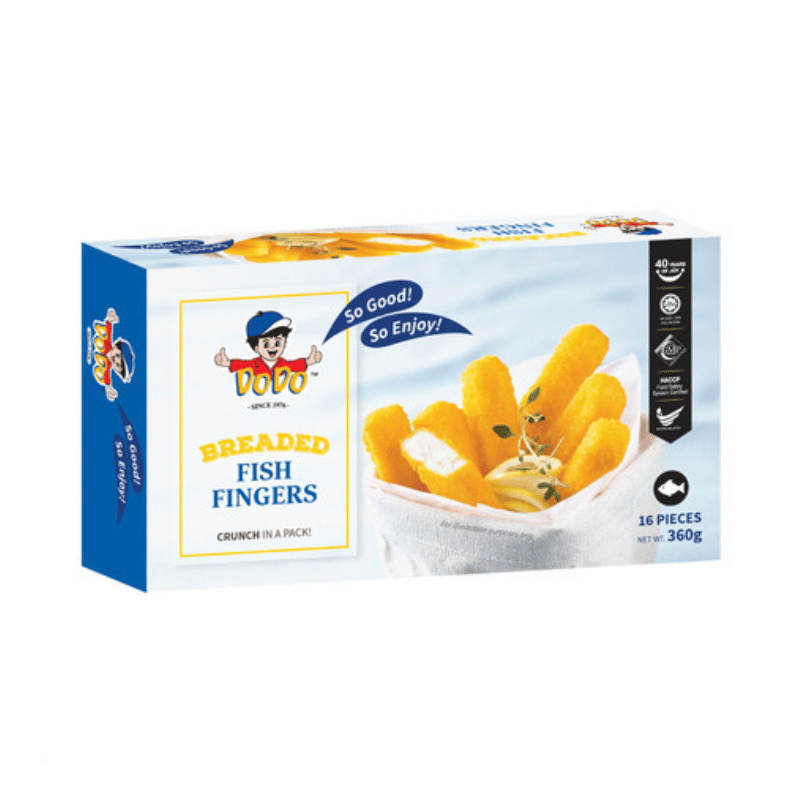 [Halal] Dodo Breaded Fish Fingers 18pcs