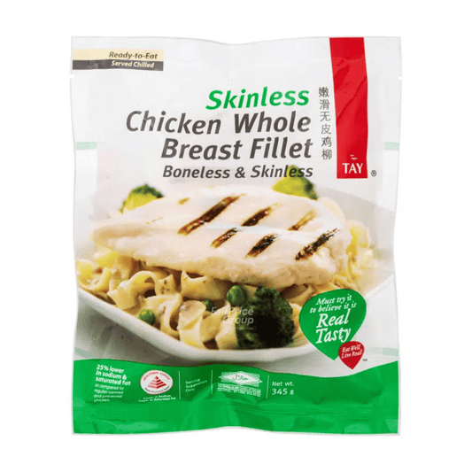 [Halal] Skinless Chicken Breast Fillet Cooked 345g