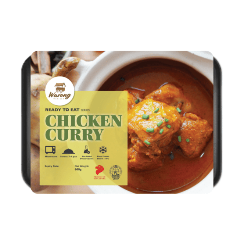 [Halal] Warong Ready To Eat Chicken Curry 500g