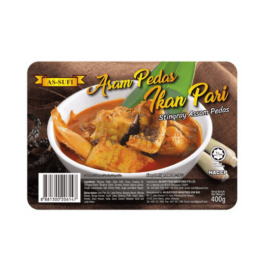 [Halal] As Sufi Ready-To-Eat Asam Pedas Ikan Pari 400g