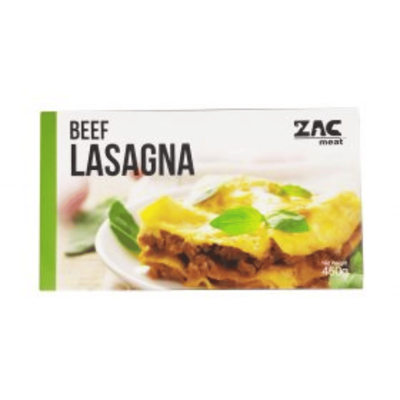 [Halal] ZAC Beef Lasagna Ready To Eat 450g
