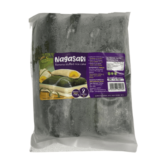 [Halal] Nagasari / Banana Stuffed Rice Cake 8pcs 760g