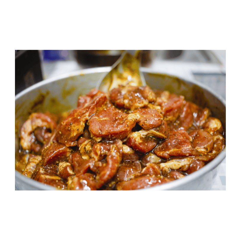 [Halal] Marinated Mutton Satay Goreng Kambing 1kg & Kuah Satay Sauce