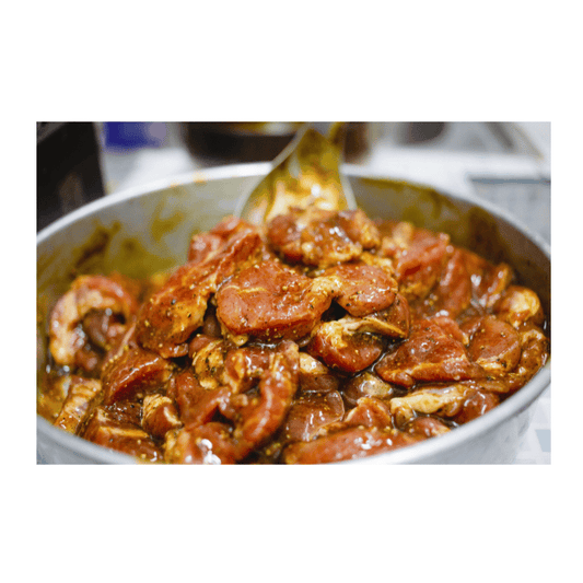 [Halal] Marinated Mutton Satay Goreng Kambing 1kg & Kuah Satay Sauce