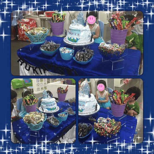 Candy Buffet Setup - Cartoon Frozen
