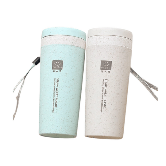 Eco Friendly Sustainable Wheat Straw Bottle 300ml