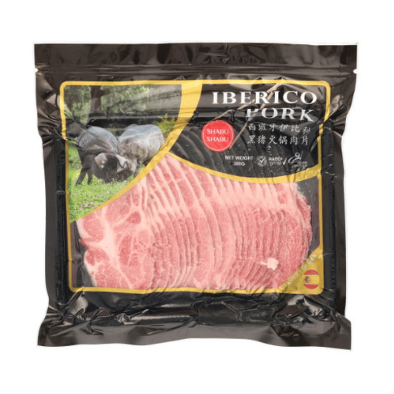 Iberico Pork Shabu Shabu 300g