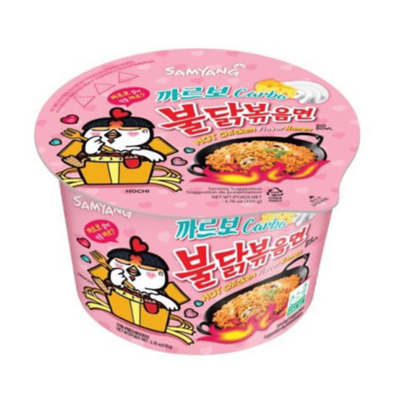 [Halal] Samyang Carbonara Bowl Hot Chicken Ramen 105g