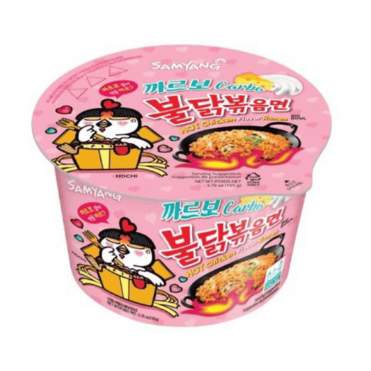 [Halal] Samyang Carbonara Bowl Hot Chicken Ramen 105g