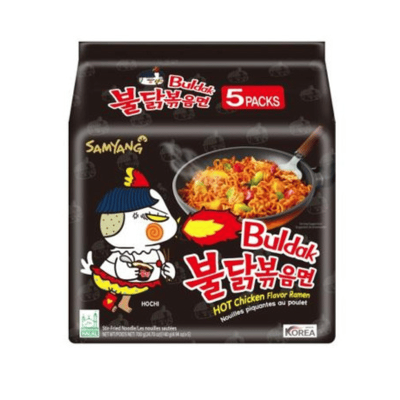 [Halal] Samyang Hot Chicken Ramen 5 x 140g