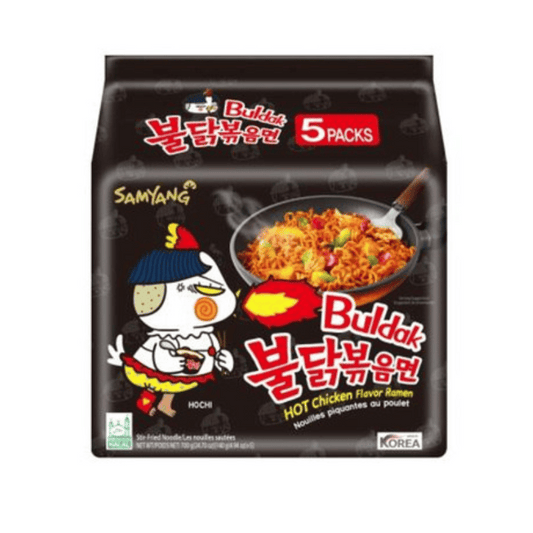 [Halal] Samyang Hot Chicken Ramen 5 x 140g