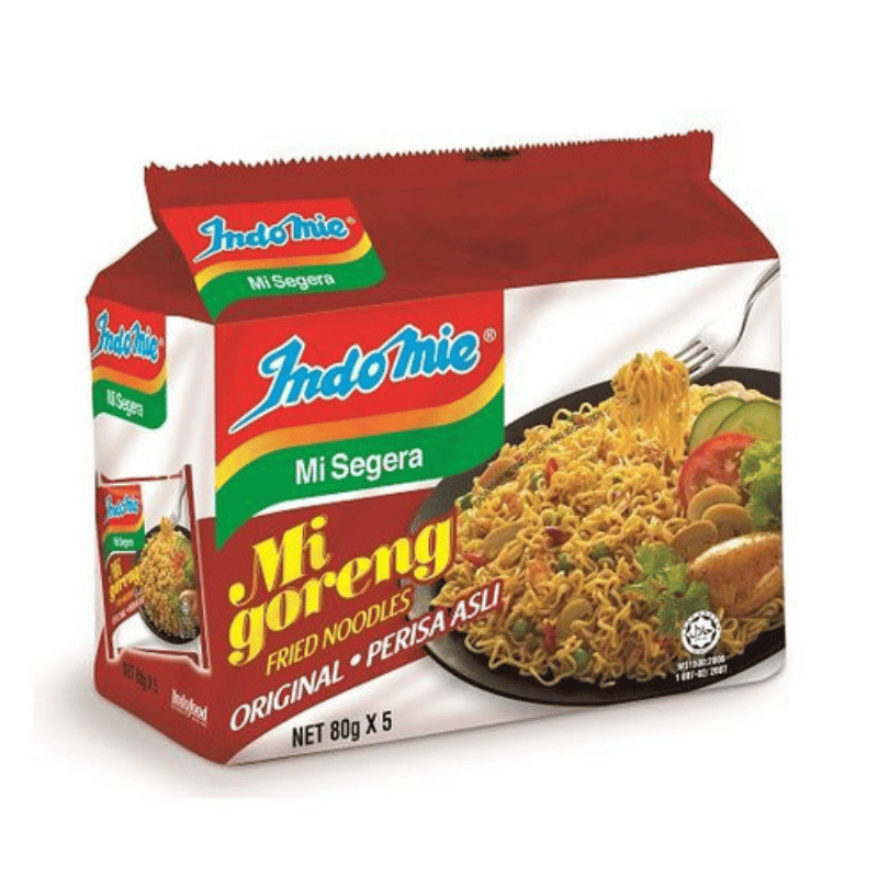 [Halal] Indomie Mi Goreng Fried Noodles ORIGINAL 80g x 5