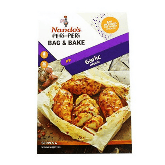 [Halal] Nando's Peri-Peri Bag and Bake Garlic Medium