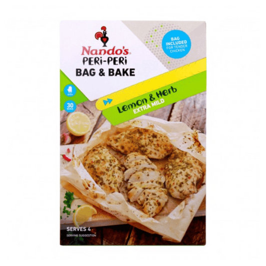 [Halal] Nando's Peri-Peri Bag and Bake Lemon Herb Extra Mild