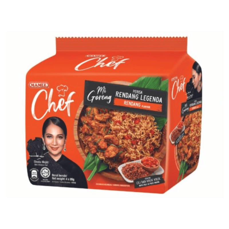 [Halal] Mamee Instant Noodles (Mi Goreng Rendang) 85g x 4
