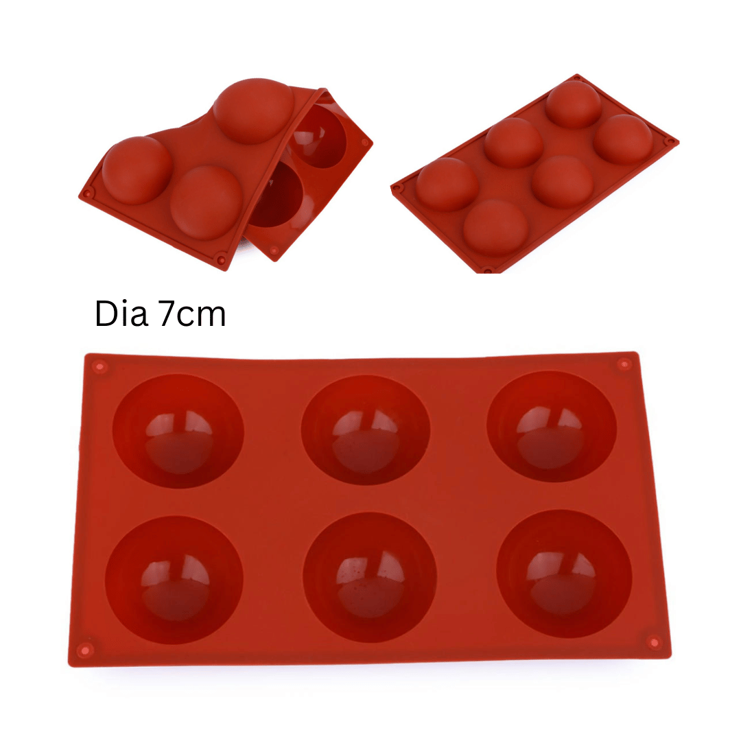 MM211321 | Dome Silicon Mold Dia 7cm
