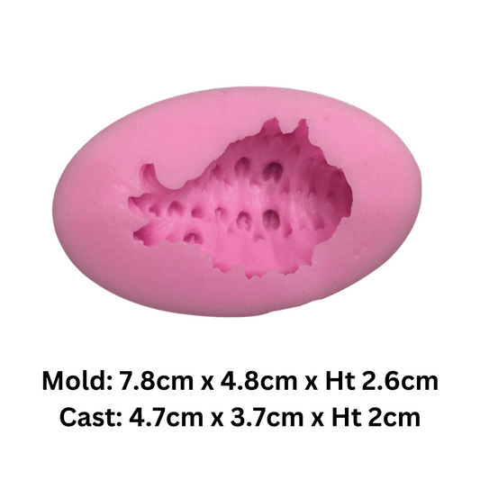MMSH017 | Shell Rock Fish Silicone Mold