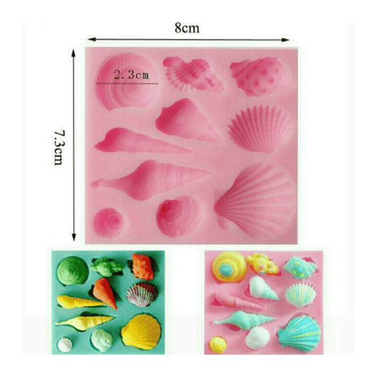 MM10765 | Sea Ocean Shell Silicone Mold