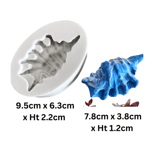 MM 10632 | Seashell Silicone Mold