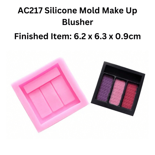 AC217 Silicone Mold Make Up Blusher