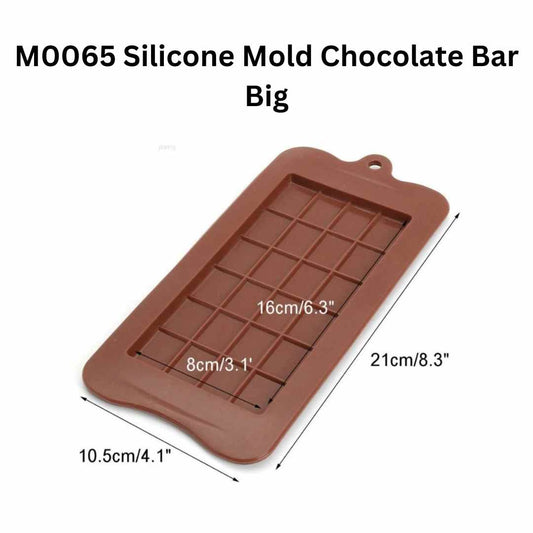 M0065 Silicone Mold Chocolate Bar Big