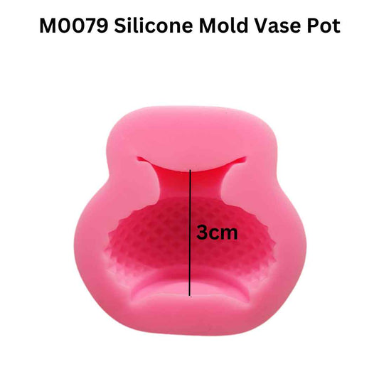 M0079 Silicone Mold Vase Pot