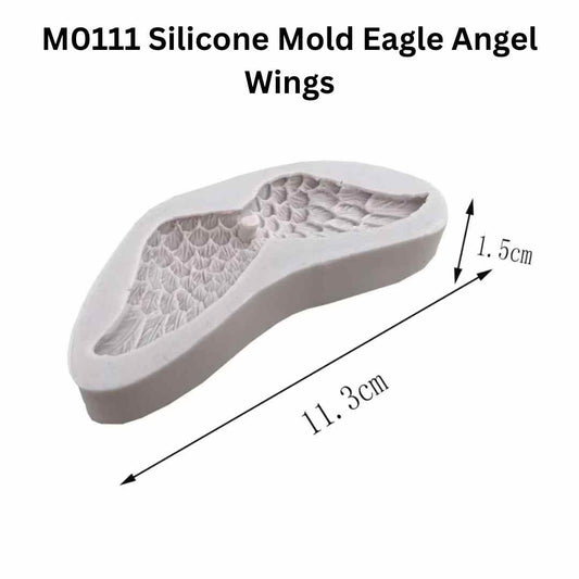 M0111 Silicone Mold Eagle Angel Wings