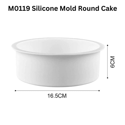 M0119 Silicone Mold Round Cake