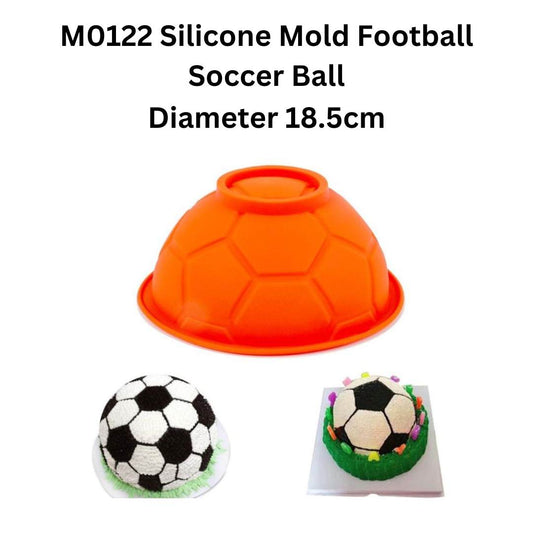 M0122 Silicone Mold Football Soccer Ball