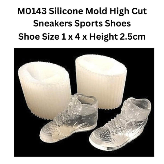 M0143 Silicone Mold High Cut Sneakers Sports Shoes