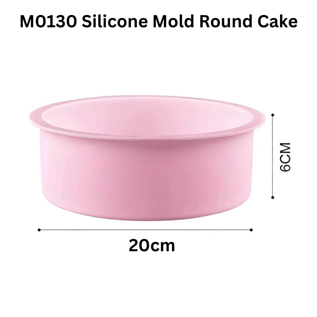 M0130 Silicone Mold Round Cake