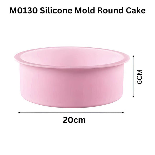 M0130 Silicone Mold Round Cake