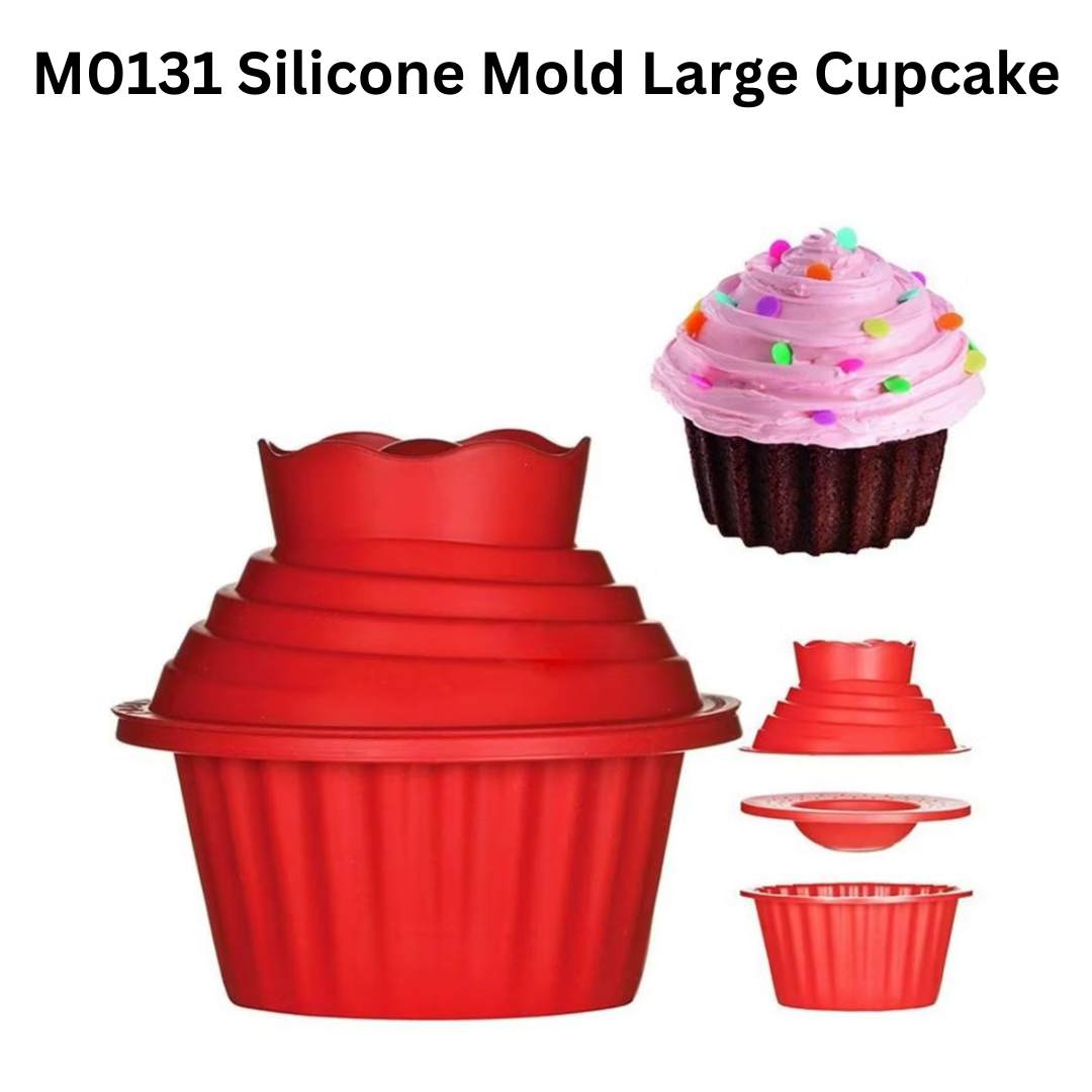 M0131 Silicone Mold Large Cupcake