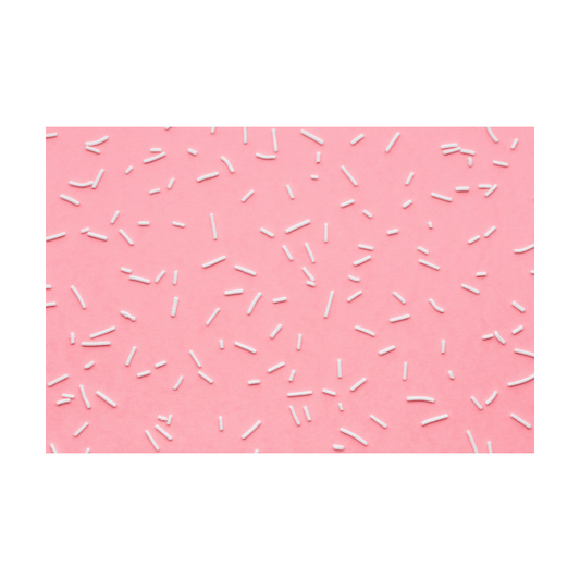 [Halal] White Sprinkles Cake Decor Rice 100g