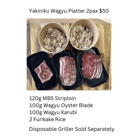 Yakiniku Wagyu Platter 2pax