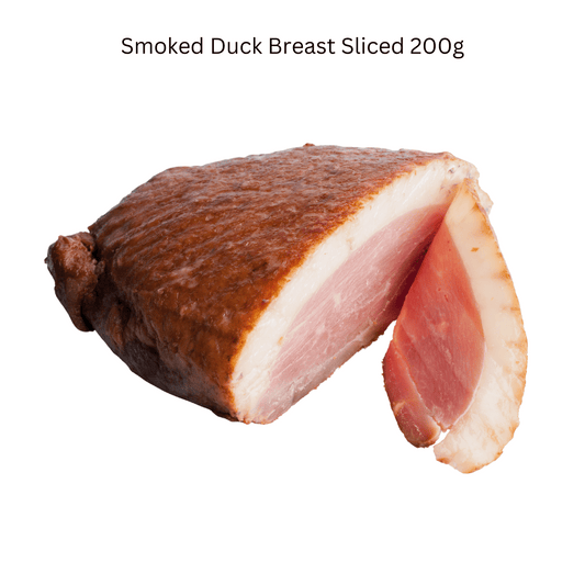 Smoked Duck Breast Sliced - Black Pepper 200g
