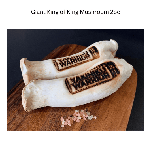 Giant King of King Mushroom 2pc Raw