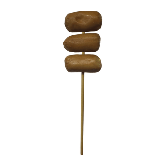 Satay Chicken Cocktail Sausage 10 Skewers Raw