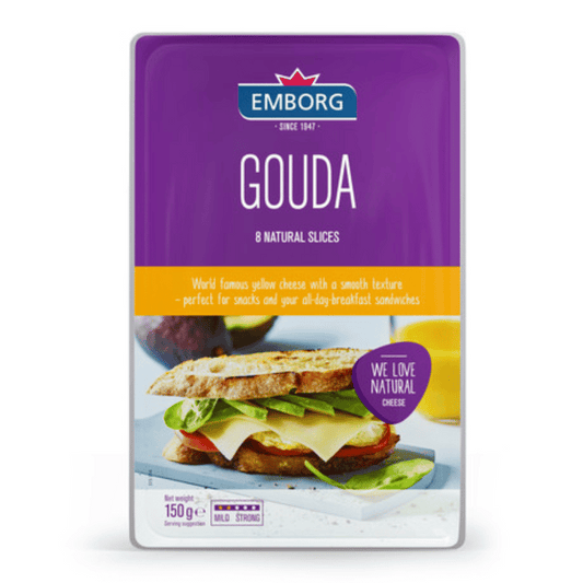 [Halal] Gouda Cheese Slice 150g