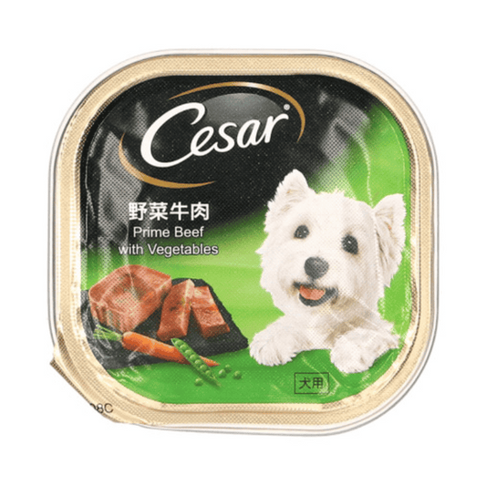 [Dog] Cesar Wet Dog Food - Prime Beef With Vegetables 100g
