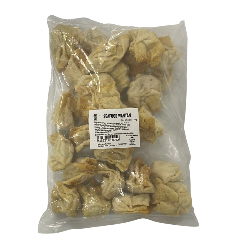 [Halal] Bibik’s Seafood Wanton 750g 25pc