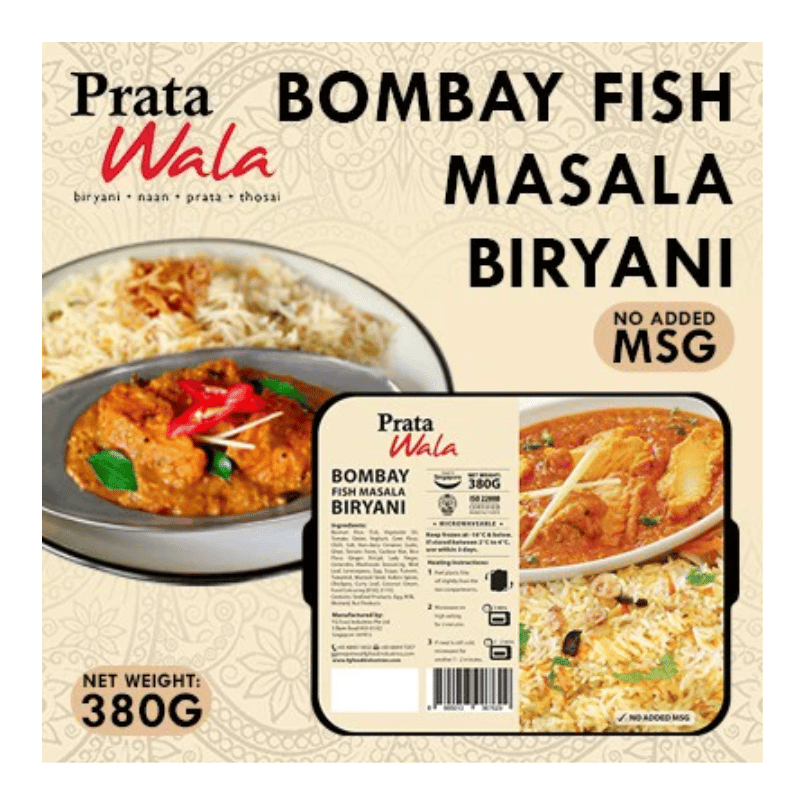 [Halal] Prata Wala Bombay Fish Masala Biryani 380g