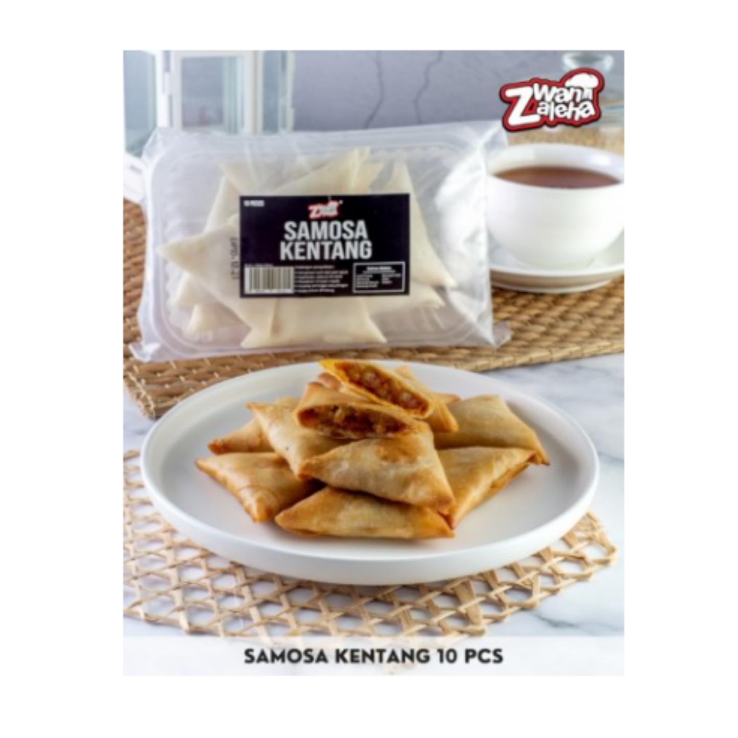 [Halal] Wan Zaleha Samosa Kentang 10pc